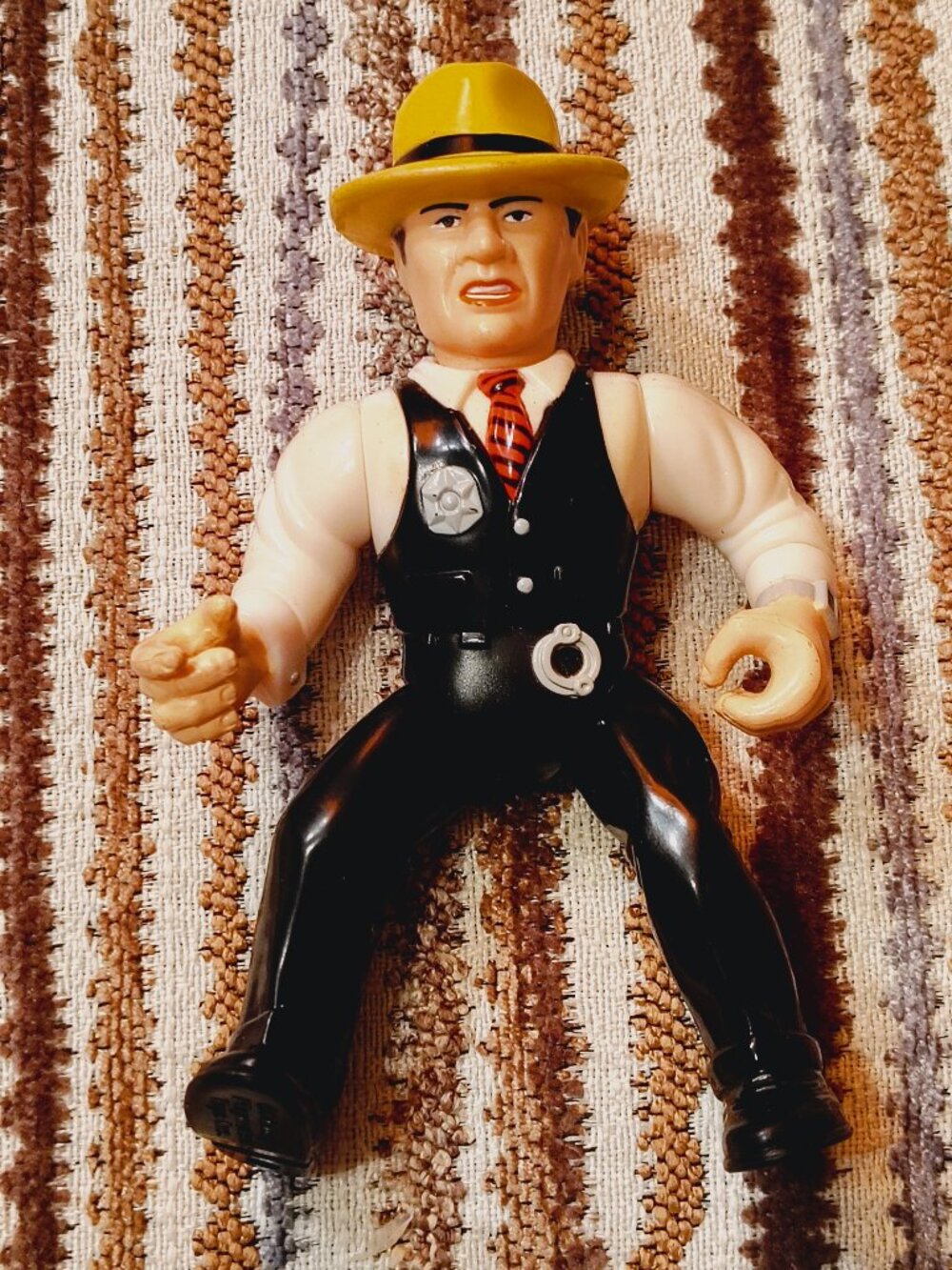 Disney Playmates Dick Tracy Chief Detective 5" Action Figure Vintage 1990